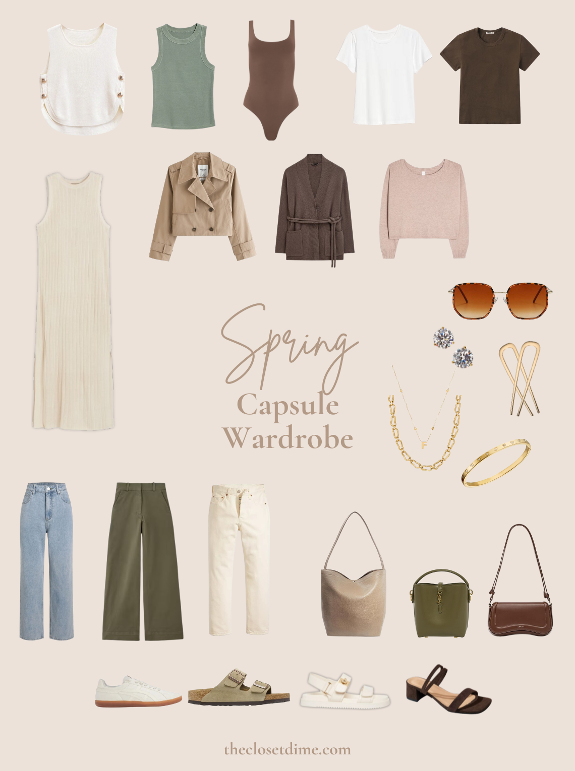 Spring Capsule Wardrobe: The Classic Pieces You Need Right Now